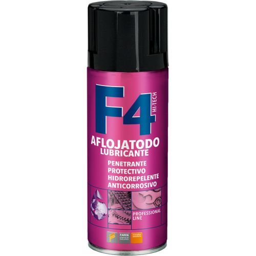 SPRAY LUBRICANTE MULTIUSOS F4 400ML.