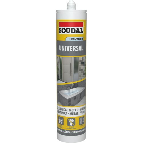 SILICONA TRANSLUCIDA UNIVERSAL 280ML SOUDAL