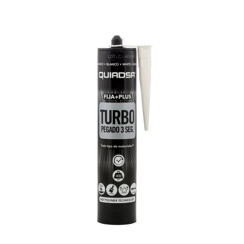 ADHESIVO SELLADOR FIJA+PLUS TURBO BLANCO 290ML