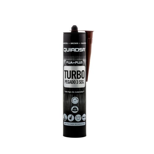 ADHESIVO SELLADOR FIJA+PLUS TURBO MARRON 290ML