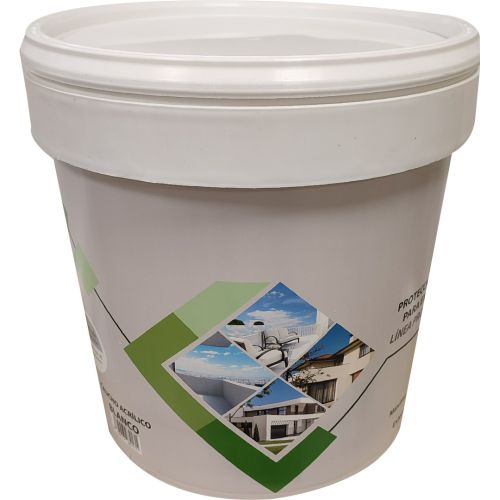 PINTURA CAUCHO ACRILICO 14LT.BLANCO