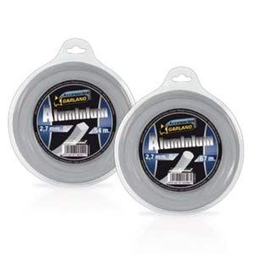 ROLLO HILO NYLON "ALUMINIUM" 25M 4,0MM CUADRADO