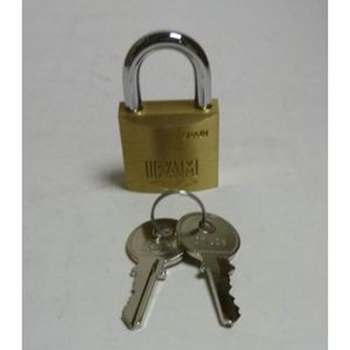 CANDADO LATON A/NOR.40LLAVE IGUALES LL.IGUAL