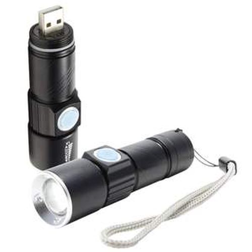 LINTERNA RECARGABLE USB 3W