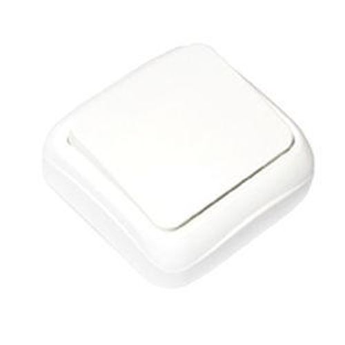 CONMUTADOR SUPERFICIE BLANCO