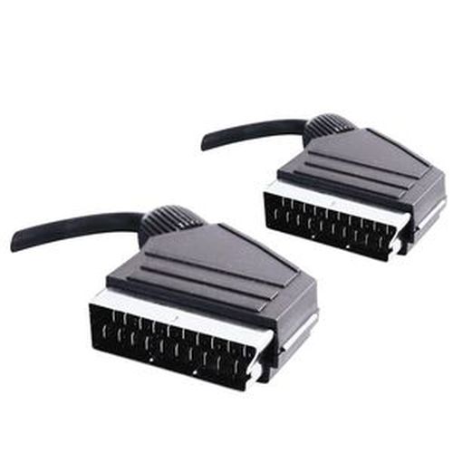 CONEXION EURO/EURO 21 PIN 1,5M NEGRO