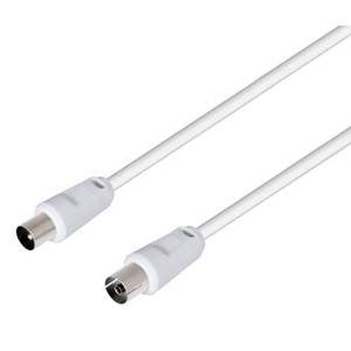PROLONGADOR ANTENA TV M/H 2,5 MTS. BLANCA
