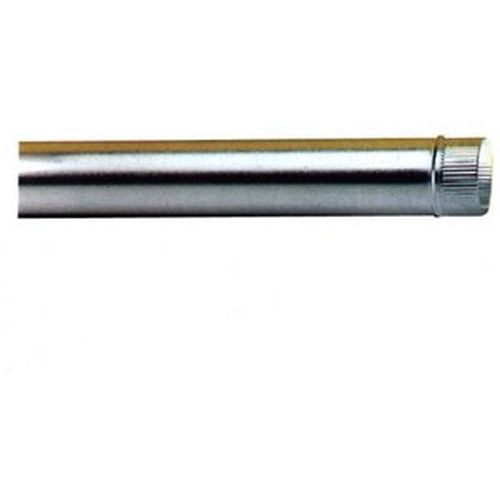 TUBO ESTUFA DE 120 MM GALVANIZADO 1 MTR.