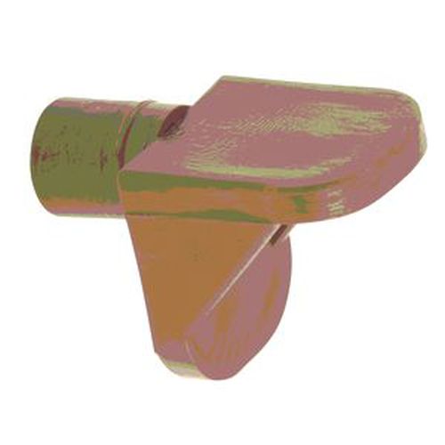 SOPORTE ESCUADRA BLANCO 6MM (100 UNIDADES)