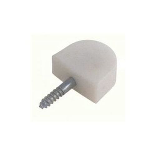 SOPORTE ESTANTE TORNILLO PEQUEÑO BLANCO (100 UNIDADES)