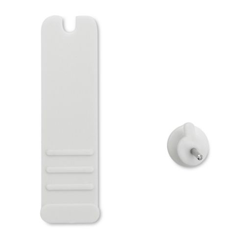 COLGADOR PARED BLISTER 10UNDS. BLANCO