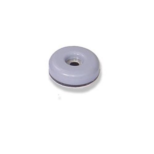 DESLIZADOR MUEBLE ADHES.C/TORNILLO 25MM GRIS