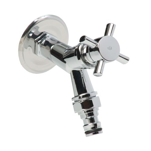 GRIFO JARDIN VINTAGE 1/2X1/2 MANDO TIMON CROMADO