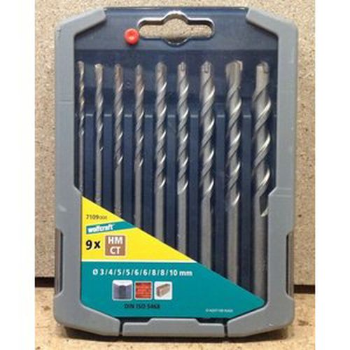 SET BROCAS PIEDRA 3-4-5-6-8-9-10 MM