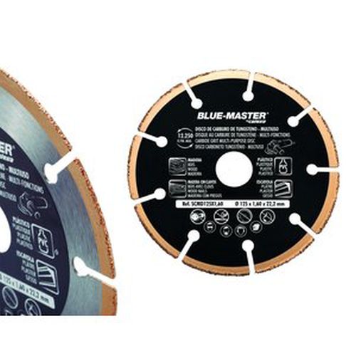 DISCO CORTE MULTIUSO 125X1,6X22MM BLUEMASTER