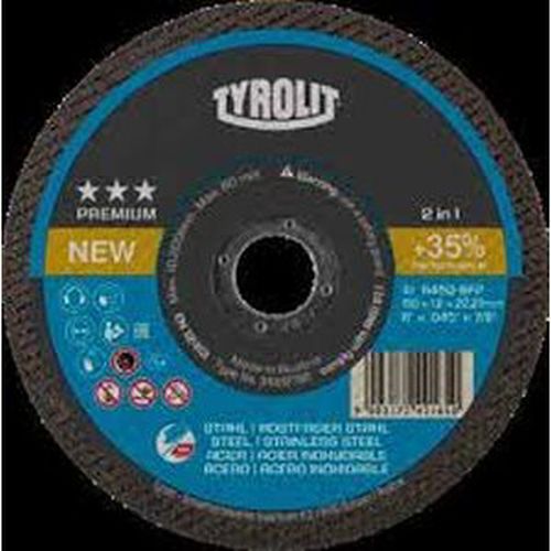 DISCO CORTE PREMIUM 41F 125x1,6x22,23 A46Q-BFP