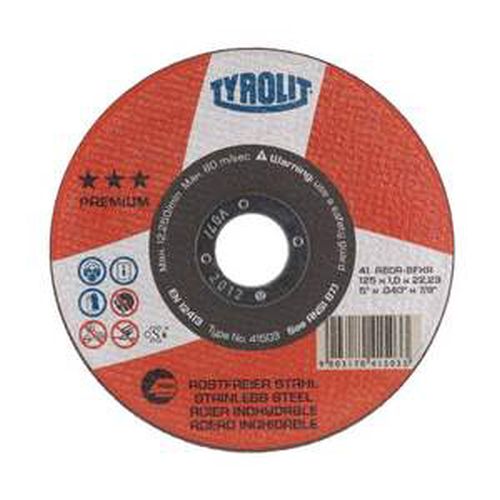 DISCO ACERO CORTE PLANO 115X1X22,23 A60R-BFP