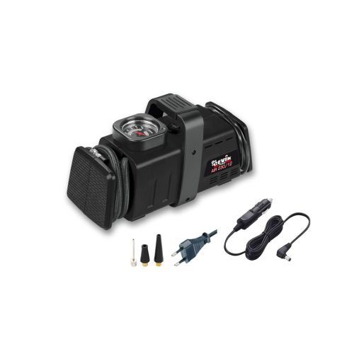 MINI COMPRESOR BRICOLAGE 12V-230V +ACCES.INFLADO