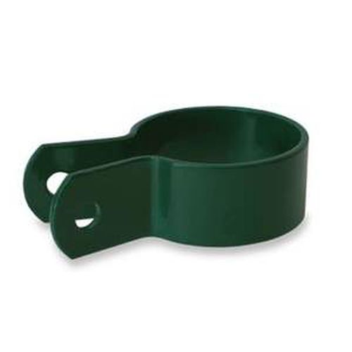 ABRAZADERA 48MM P/POSTE ARRANQUE VERDE PLAST.