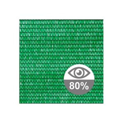 MALLA SOMBREO 2X10M 80% VERDE CLARO