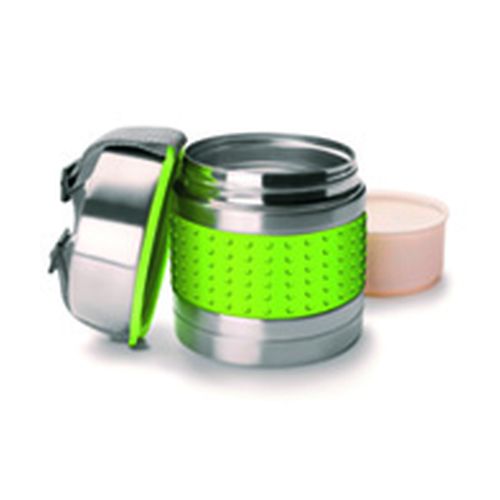 TERMO SOLIDOS CLASS 1000ML ACERO INOX+SILICONA