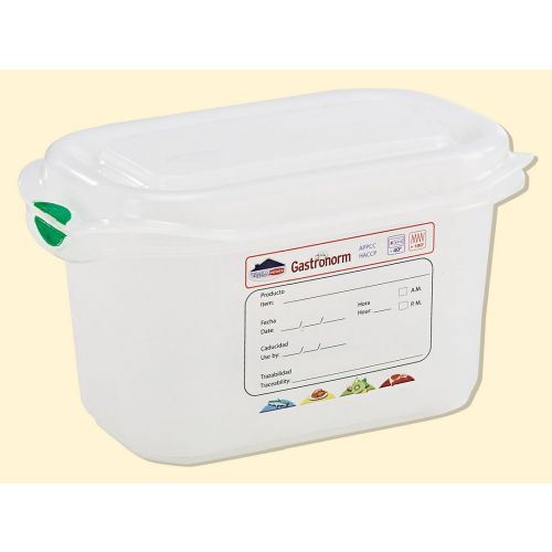HERMETICO GASTRONORM 1/9 1 LT.TRANSP.