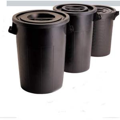 CUBO BASURA FLEXIBLE C/TAPA .75L REF.4075