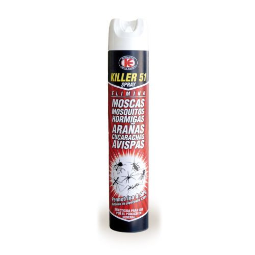 SPRAY AEROSOL INSECTICIDA 750 ML KILLER