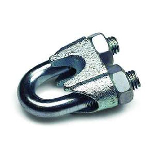 SUJETACABLES GALVANIZADOS 5/8  M-16 (50 UNIDADES)
