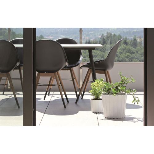 MACETA MOELO BOARDEE BASIC 29CM BLANCA 12L