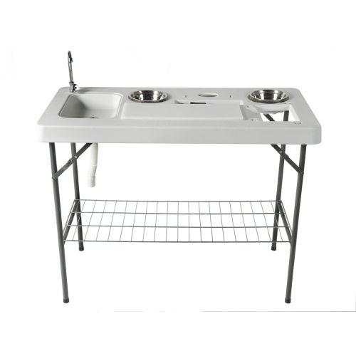 MESA CAMPING EASY VERSA CON FREGADERO 126X66X94