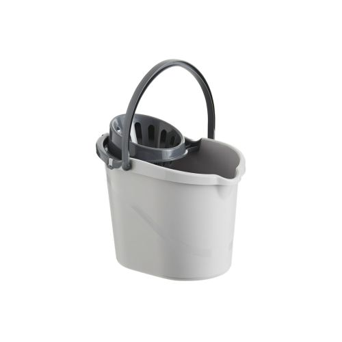 CUBO CON ESCURRIDOR ATOMIC 14L GRIS