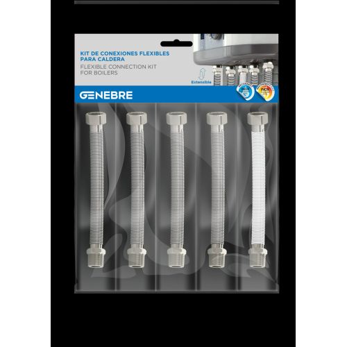 KIT CONEXIONES FLEXIBLES PARA CALDERA