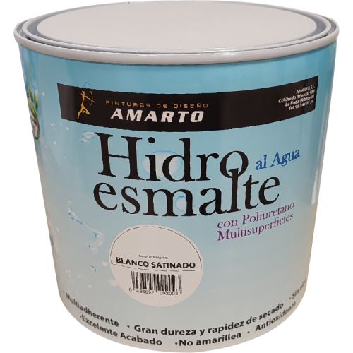 HIDROESMALTE SATINADO BLANCO  2,5 L C/POLIURETANO