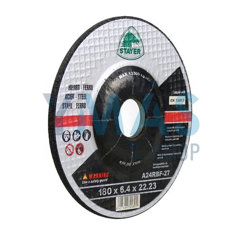 DISCO DESBASTE HIERRO PLATINUM 180X6.4X22