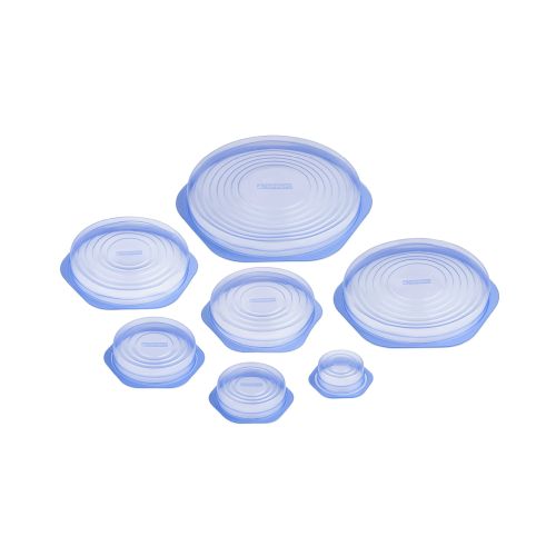 SET 10 TAPAS DE SILICONA ADAPTABLES