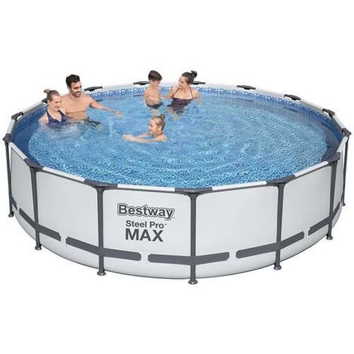 PISCINA STEEL PRO MAX 457X107CM C/DEPURAD.14970LTR
