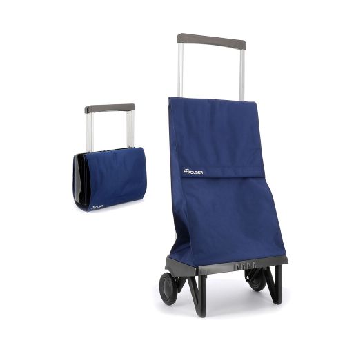 CARRO COMPRA PLEGABLE ORIGINAL AZUL KLEIN