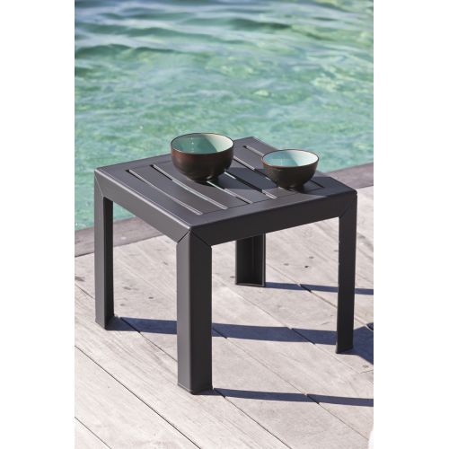 MESA MIAMI ANTRACITA 40CMX40CM