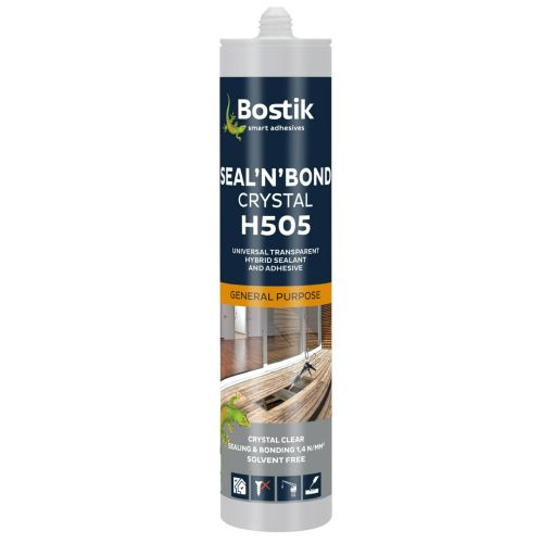 ADHESIVO SELLADOR H505 CRYSTAL TRANSPARENTE 290ML
