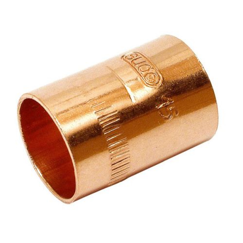 MANGUITO SOLDAR HEMBRA-HEMBRA COBRE 12MM 5 UNID
