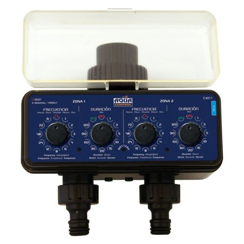 PROGRAMADOR DE GRIFO DOBLE VIA AQUA CONTROL