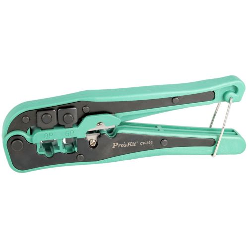 CRIMPADORA P/TERMINALES RJ11/RJ12/RJ45 C.METALICO