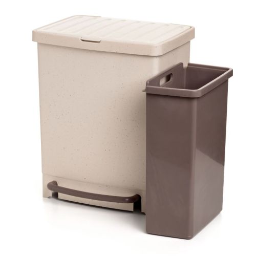 CUBO RECICLAJE 17L+ 8L ECOHOME