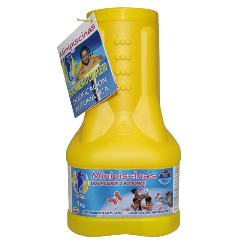 DOSIFICADOR AUTOMATICO MINIPISCINAS 3 ACCIONES 1KG