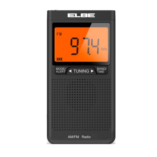 RADIO DIGITAL BOLSILLO ALTAVOZ/AURICULAR AM/FM