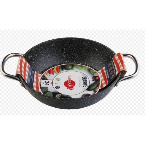 CAZUELA BAJA ALUMINIO FUNDIDO GRANITE 3.7L 28CM