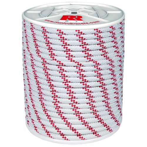 CARRETE CUERDA C/ALMA TREN.12MM X 15MTRS BLANCA