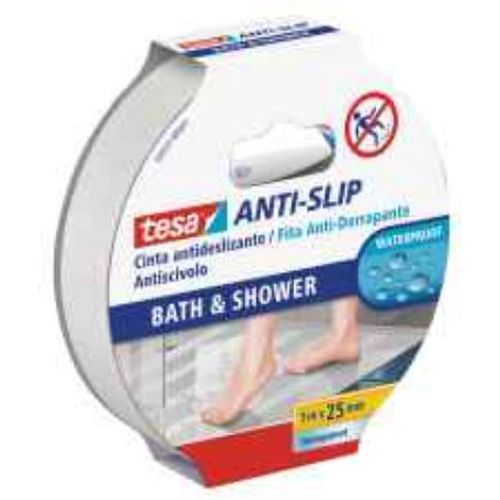 CINTA ANTIDESLIZANTE BAÑO DUCHA 5MX25MM