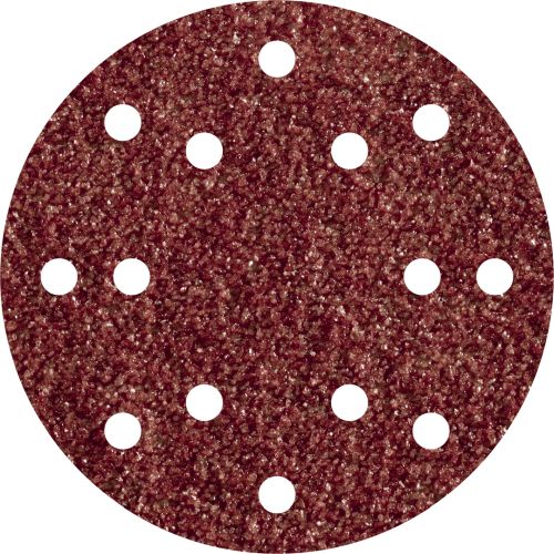 DISCO LIJA CORINDON GR.80 150MM(5 UNDS.) ADHESIVA